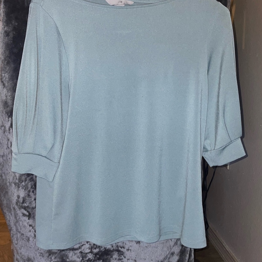 SMALL | HIM | Solid Blue Top